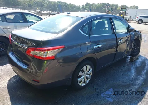 2015 Nissan Sentra Sv from USA, damaged, VIN 3N1AB7AP6FY319908